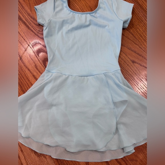 Bloch Girl’s Ballet Dance Blue Leotard Sz 6X-7 - Picture 2 of 4